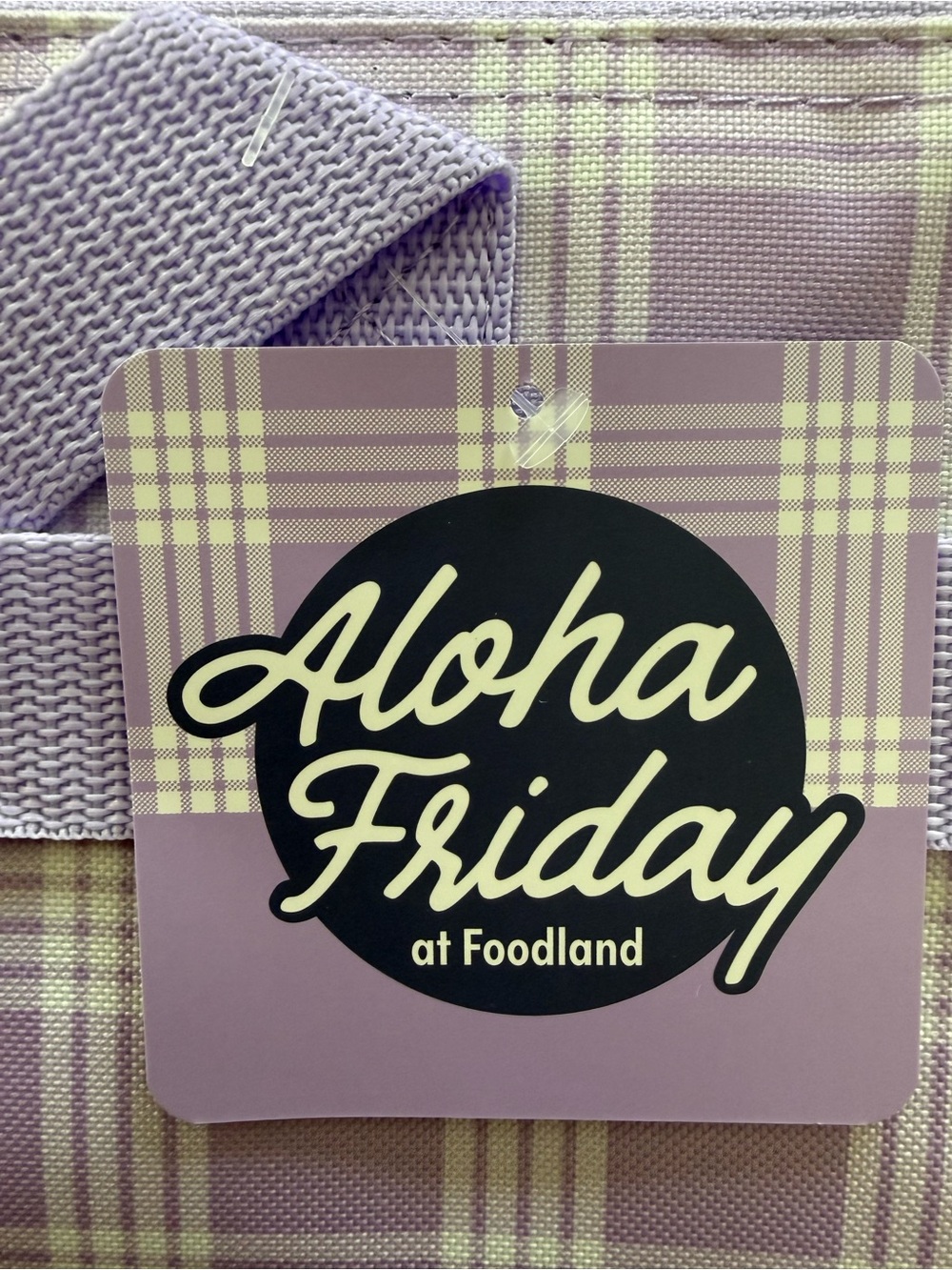 Foodland Palaka lunch tote